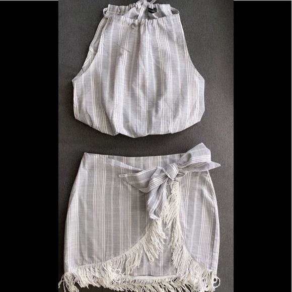 Crop Top+ Skirt Set - Picture 7 of 7